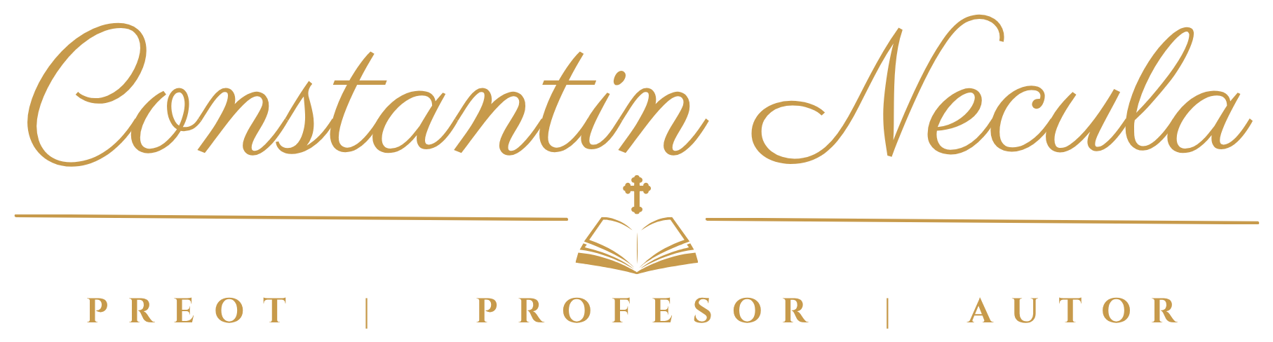 Constantin Necula — Preot | Profesor | Autor